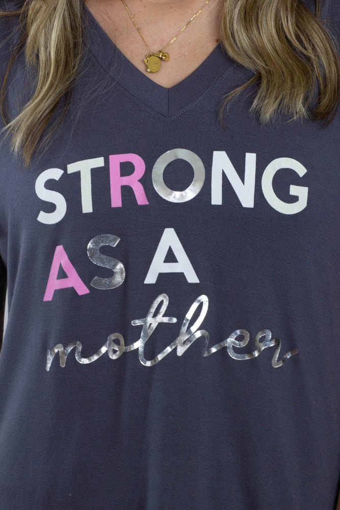 
                  
                    LISA -STRONG AS A MOTHER TEE - wordscount
                  
                